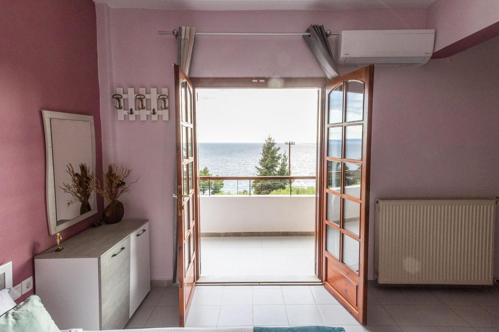 House Panorama Sea View Apartment Neos Marmaras Bagian luar foto